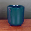 Teal Ceramic Planter with Feet Plant Pot Botanik