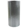 Glass Vase Silver Dot Glass Vase 30cm Botanik