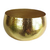 Leaf Metal Planter Edge Metal Planter GOLD XL