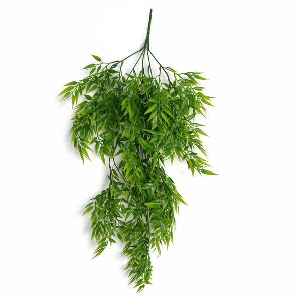 Pack of 6 x 80cm Artificial Trailing Bamboo Style Plant Hanging Faux Greenery
