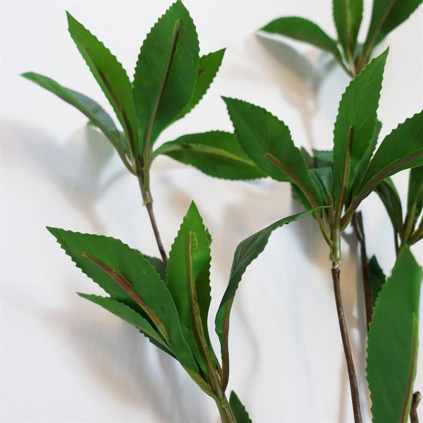 55cm Artificial Laurel Leaf Spray Stem
