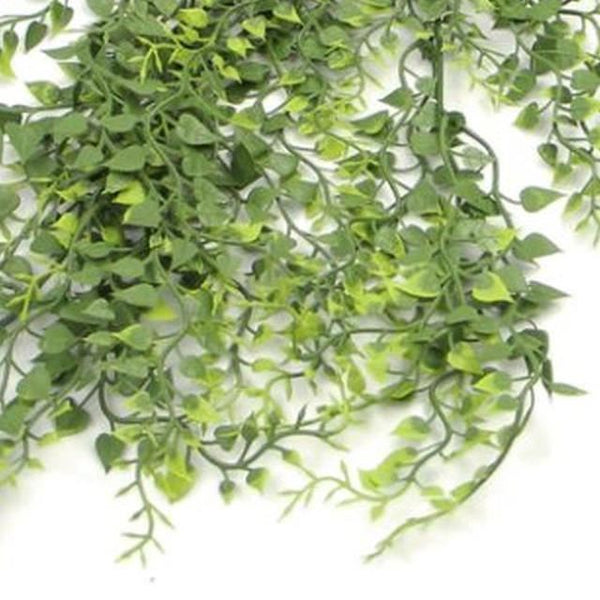 Pack of 6 x Hanging UV and Fire Resistant Artificial Trailing Button Fern Plant 82cm - Premium Quality