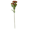 Pack of 6 x 55cm Craspedia Stem Red Artificial - Premium Quality