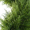 120cm Pair of Spiral Cypress Tree Artificial Topiary - Premium Quality