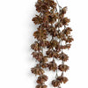 Pack of 6 x 70cm Artificial Trailing Sedum Succulent Plant Dusty Brown Hanging Faux Greenery