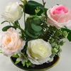 35cm Artificial Mixed Floral Spring in Planter