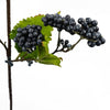 Leaf Design 65cm Grape Leaf Foliage Spray with Berries Artificial