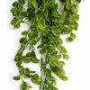 75cm Artificial Trailing Round Leaf Hanging Foliage Plant - Classic Gloss Green