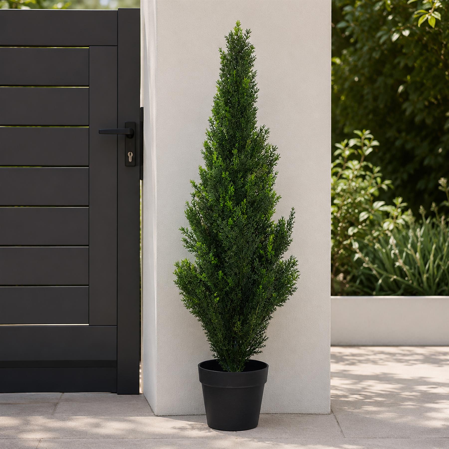 Outdoor UV Cedar Topiary Tree Artificial 90cm Realistic Plant Botanik