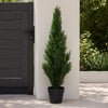 Outdoor UV Cedar Topiary Tree Artificial 90cm Realistic Plant Botanik