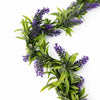 Pack of 6 x 140cm Artificial Lavender Greenery Garland Hanging Decoration