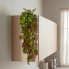 75cm Artificial Trailing Round Botanik Hanging Foliage Plant - Autumn Green & Bronze - Premium Quality