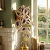 Pack of 6 x 30cm Artificial Trailing Cream and Pink Caladium