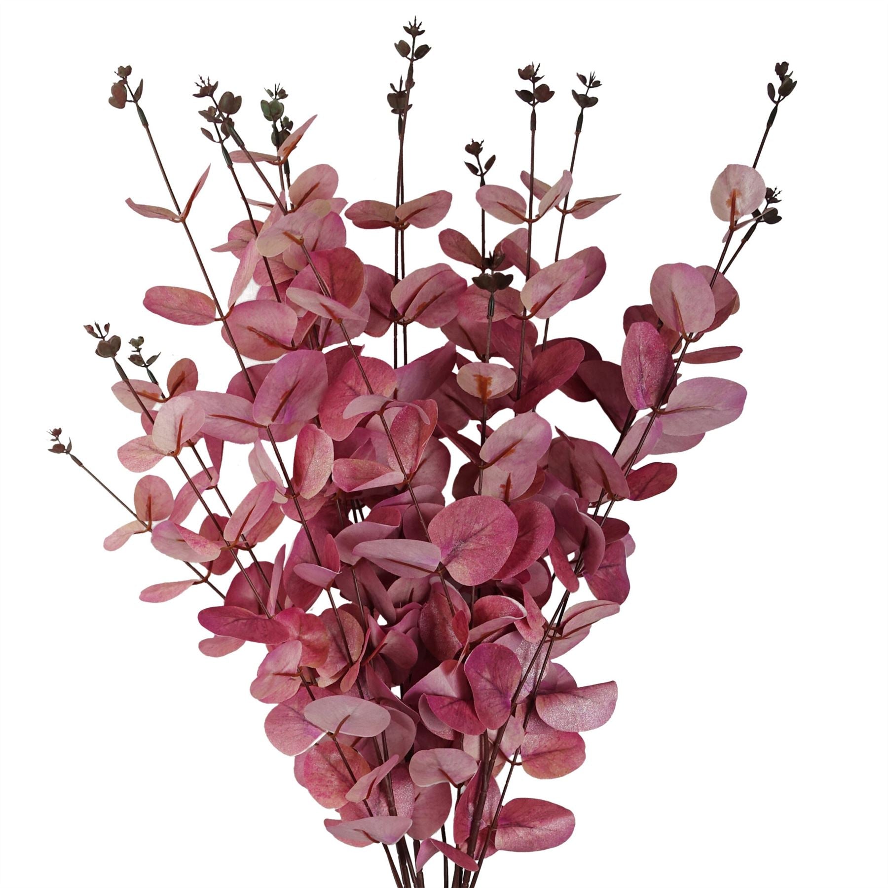 Artificial Foliage Pink Eucalyptus Foliage Stem 80cm