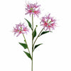 Pack of 6 x 72cm Artificial Pink Spider Lily Stems
