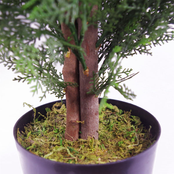 Cypress Cedar Topiary Tree Artificial 120cm Plant