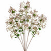Pack of 6 x 86cm Artificial Dusky Pink Daphne Berry Sprays