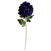 80cm Purple Chrysanthemum Arrangement Glass Vase - Premium Quality