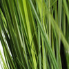 130cm Artificial Extra Large Grass Plant with Silver Metal Plater
