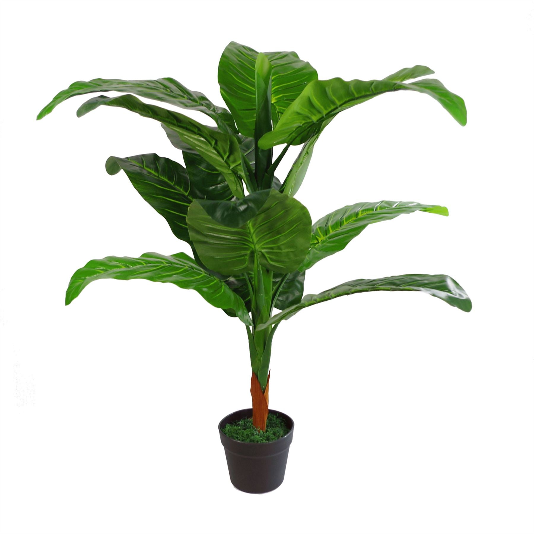 Tropical Artificial Plants 105cm Elephant Ear House Plant