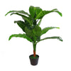 Tropical Artificial Plants 105cm Elephant Ear House Plant