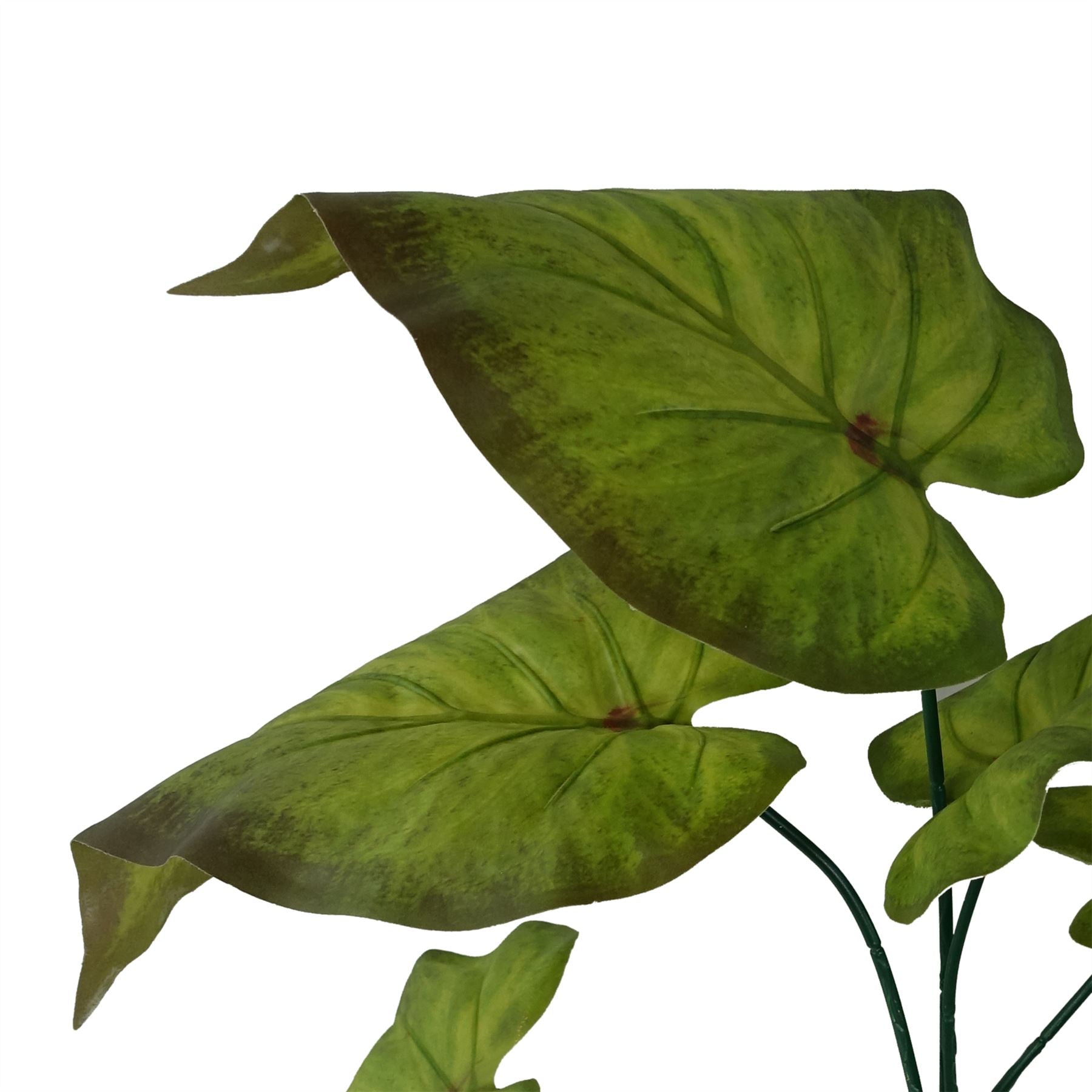 50cm Artificial Green Plastic Leaf Stem