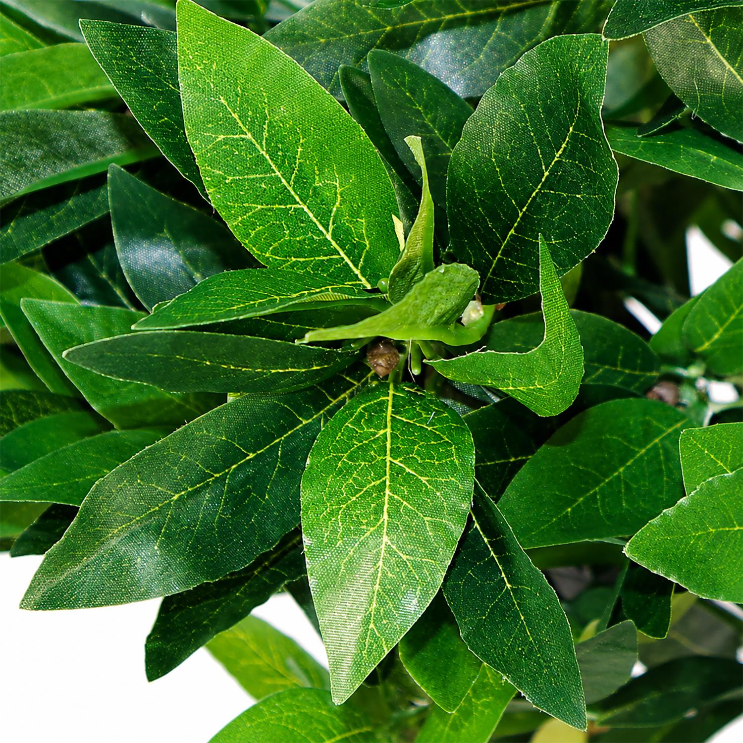 Artificial Bay Laurel Tree Topiary 90cm Tall Trunk