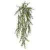 Pack of 6 x Hanging UV and Fire Resistant Artificial Spider Fern Plant 78cm