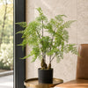 Artificial Fern Plant 60cm Fern 60cm In Plant Pot 2ft