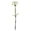 57cm Single White Carnation Artificial Flower