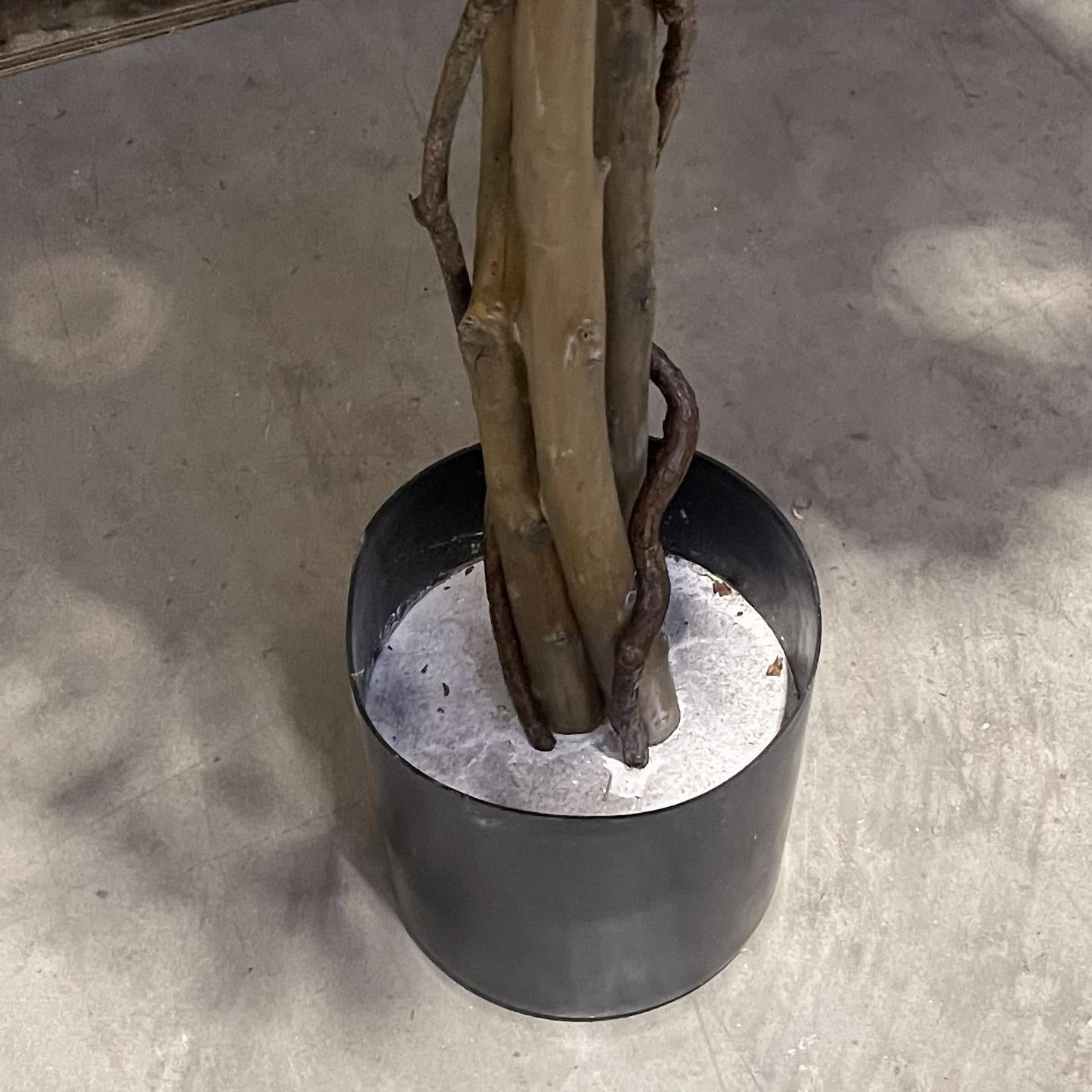 180cm Fire Retardant Black Olive Tree with 2925 Leaves and Natural Trunk