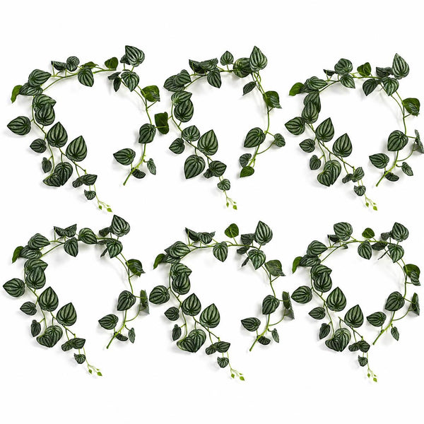 Pack of 6 x 160cm Artificial Watermelon Botanik Garland Hanging Decoration - Premium Quality