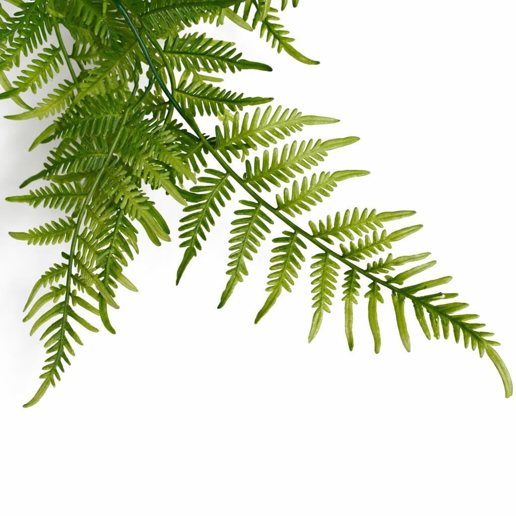Pack of 6 x 80cm Artificial Trailing Fern Plant Hanging Faux Greenery - Premium Quality