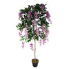 Artificial Wisteria Tree 150cm Artificial Purple/Pink Realistic Botanik