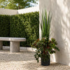 Leaf Design 90cm UV Potted UV Grass