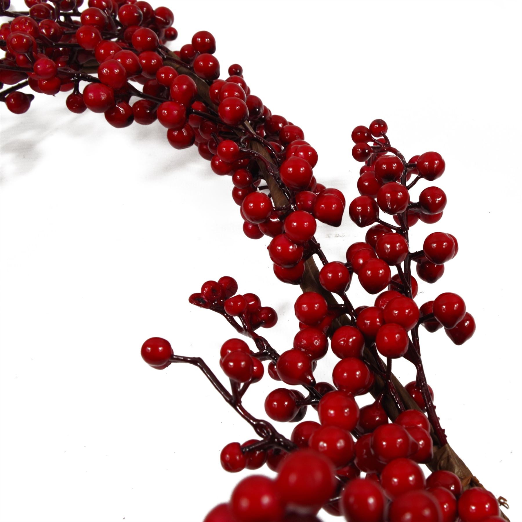 Xmas Garland Artificial Christmas Red Berry Floristry Garland 150cm Botanik