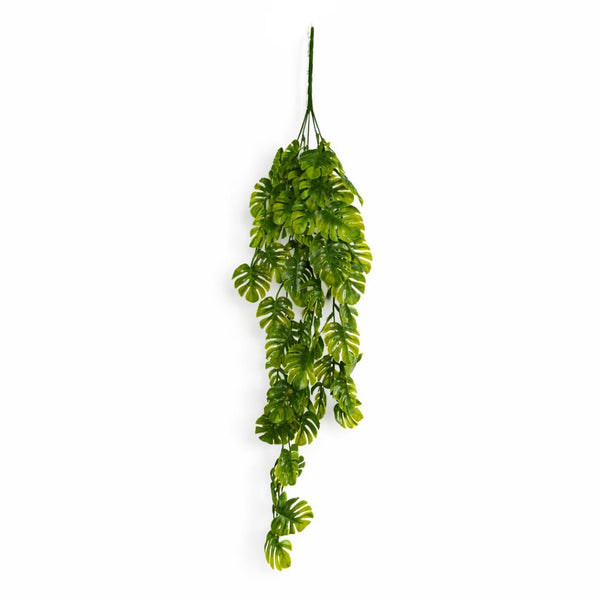 70cm Hanging Mini Monstera Leaf Plant