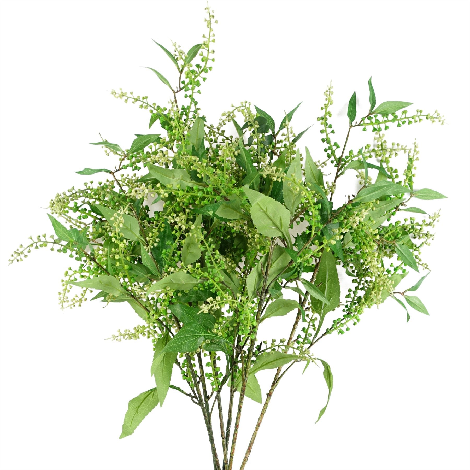 Pack of 6 x Artificial Foliage Green Foliage Spray 85cm