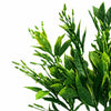 32cm Artificial Green Foliage Spray Stem – Faux Leafy Decorative Greenery
