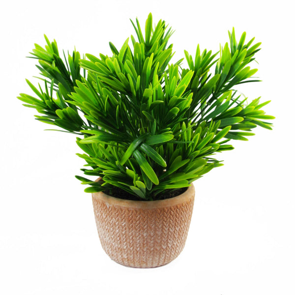 Artificial Plant Terracotta Pot Honey Shrub