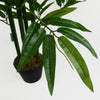 Artificial Bamboo Plants Trees Green 90cm Green Stem Silk Leaves