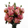 6 x Pink Rose Artificial Flowers
