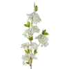 Pack of 6 x 100cm White Artificial Blossom Stem - Premium Quality