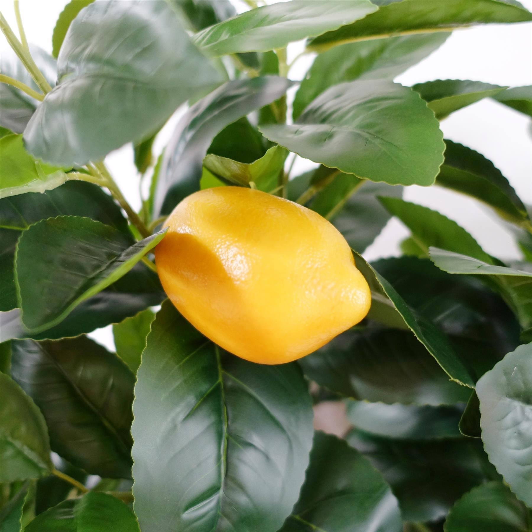 Large Lemon Tree Artificial 120cm Premium Plant