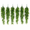 Pack of 6 x 80cm Artificial Trailing Fern Leaf Plant Hanging Faux Greenery Vine