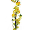 Pack of 6 x 100cm Yellow Blossom Spray Stem - Premium Quality