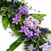 185cm Artificial Lilac and Purple Flower Garland