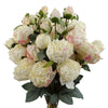 6 x Cream Peony Artificial Flower
