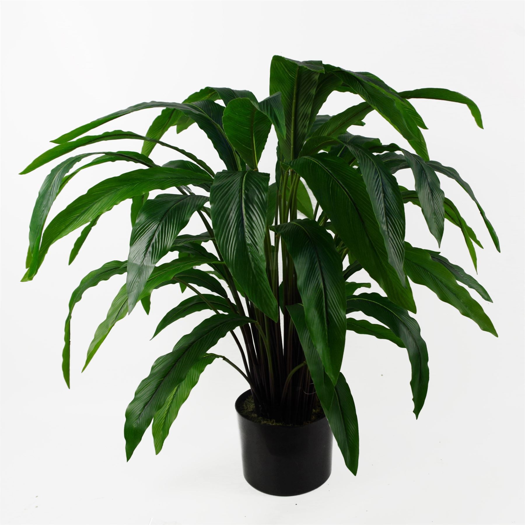 Artificial Plant Bush Calathea Big Plants 60cm 2ft