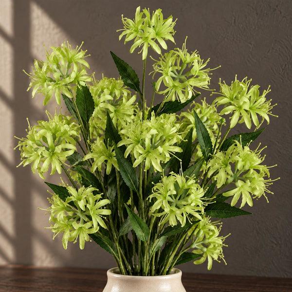 72cm Artificial Lime Green Spider Lily Stem